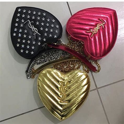 yves saint laurent heart bag|ysl crossbody bag.